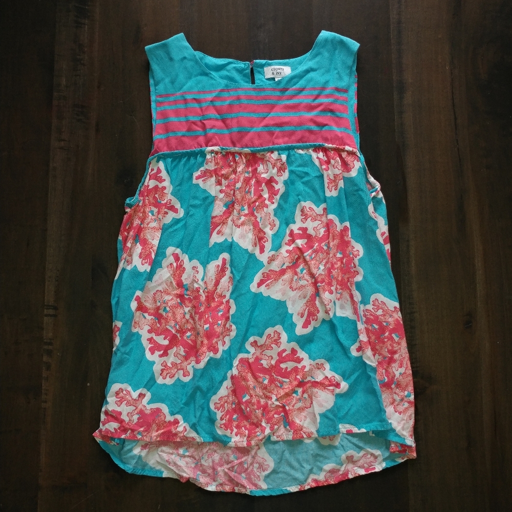 4/$15 Crown & Ivy Sleeveless Top M